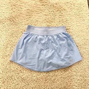 Alo Match Point Tennis Skirt Blue